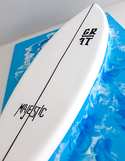 surfboard birthday cake in Sydney